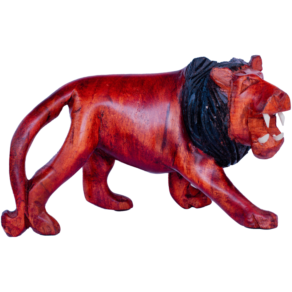 wooden rhinoceros figurine 5