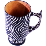 wooden rhinocerous black 9