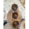 wooden 3 bowl serving dish 2