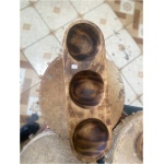 wooden 3 bowl serving dish 2
