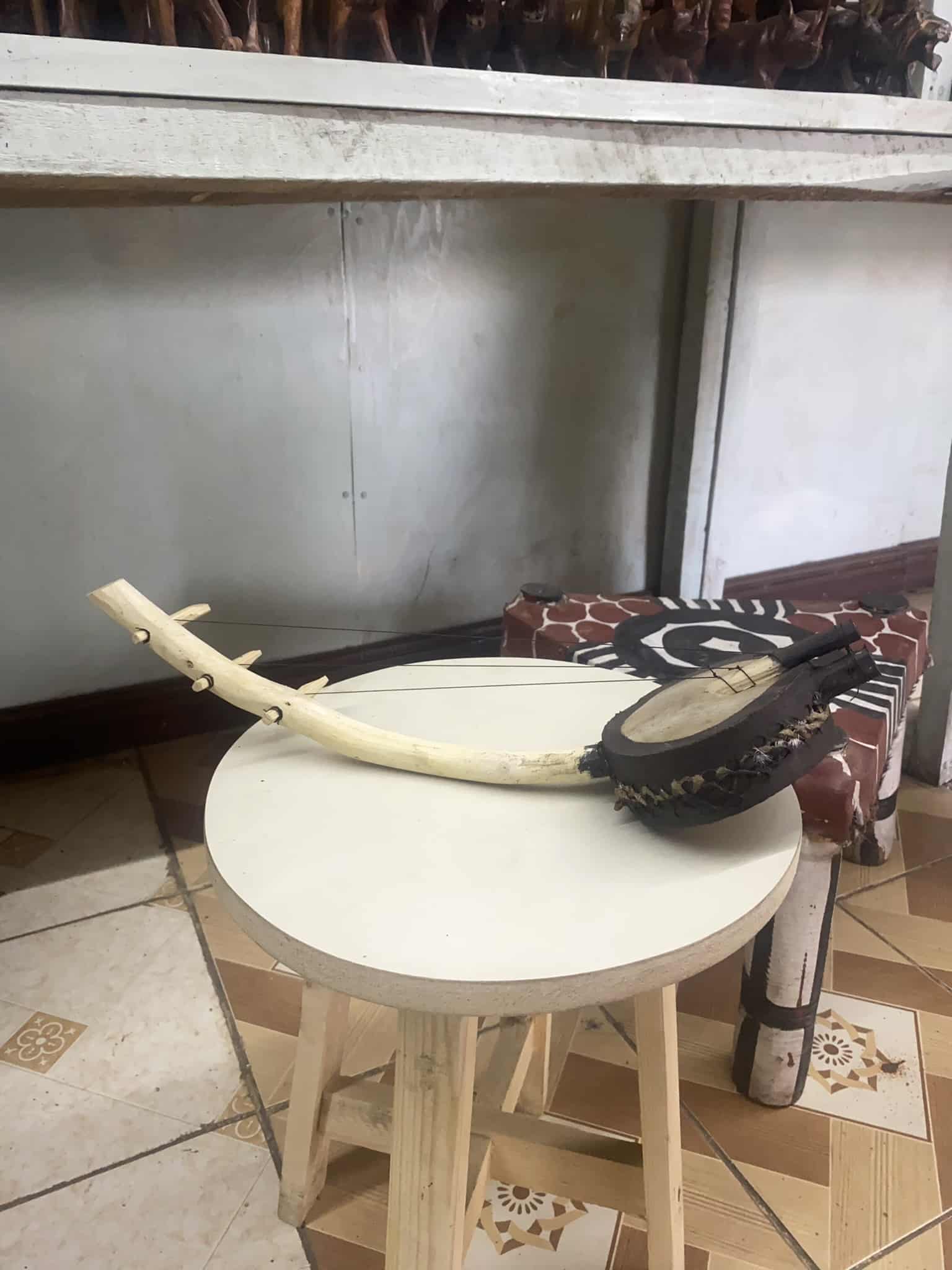 wooden 3 string musical instrument 2