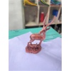 wooden addax red color