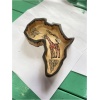 wooden africa shaped bowl with animal drawings 2