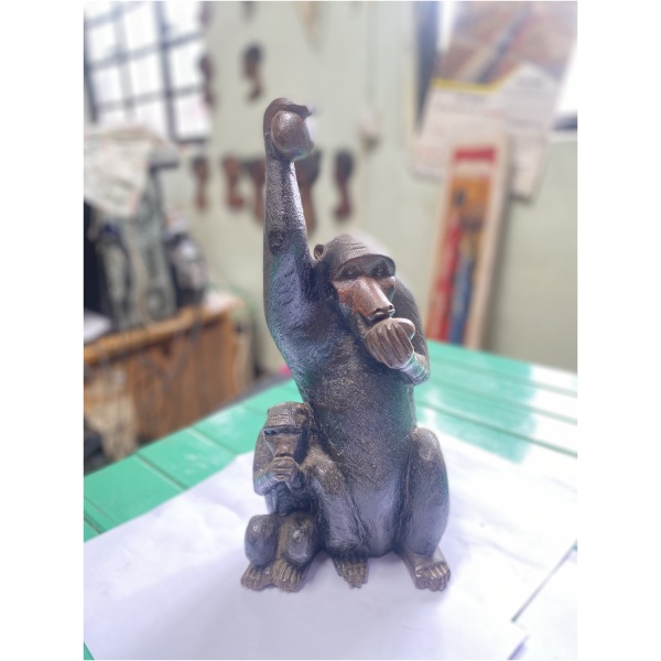 wooden baboon 2
