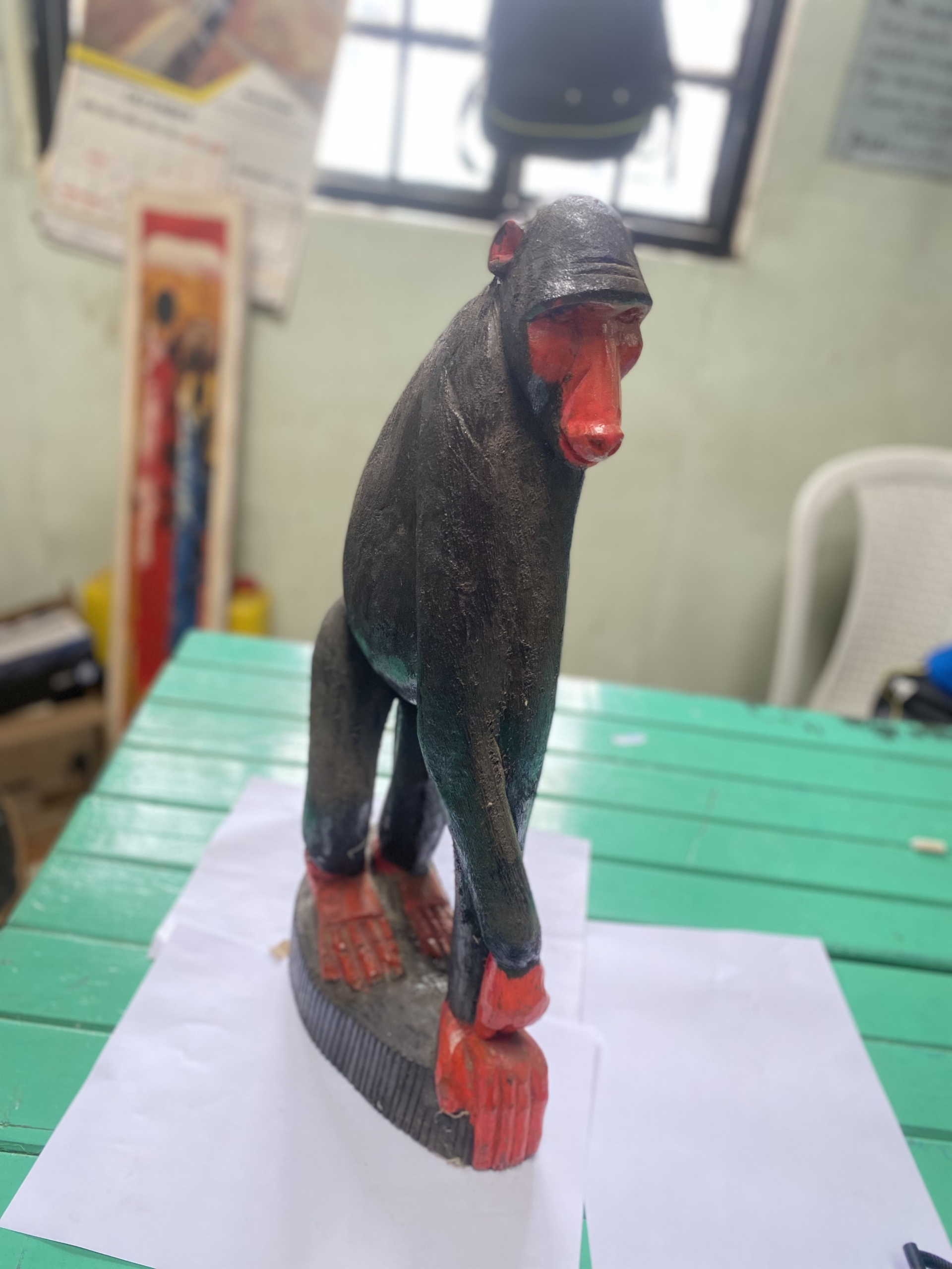 wooden baboon 6