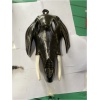 wooden black animal mask with tasks wall art