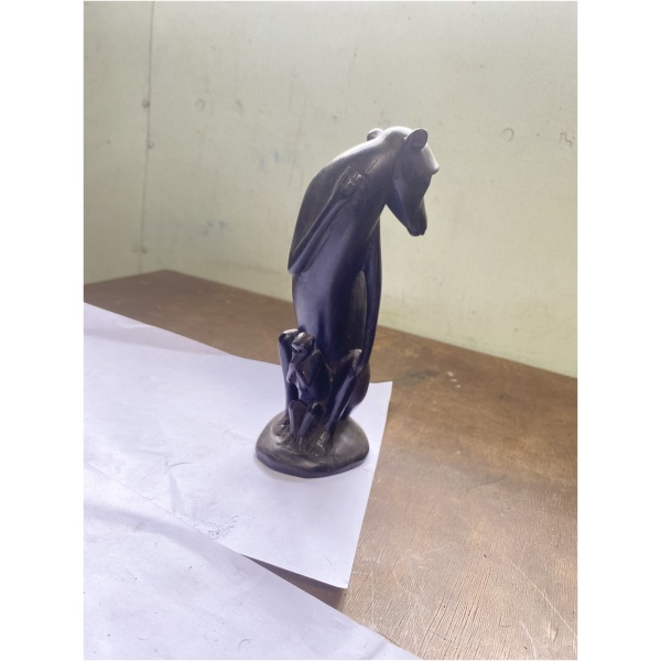 wooden black baboon