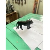 wooden black lion 2