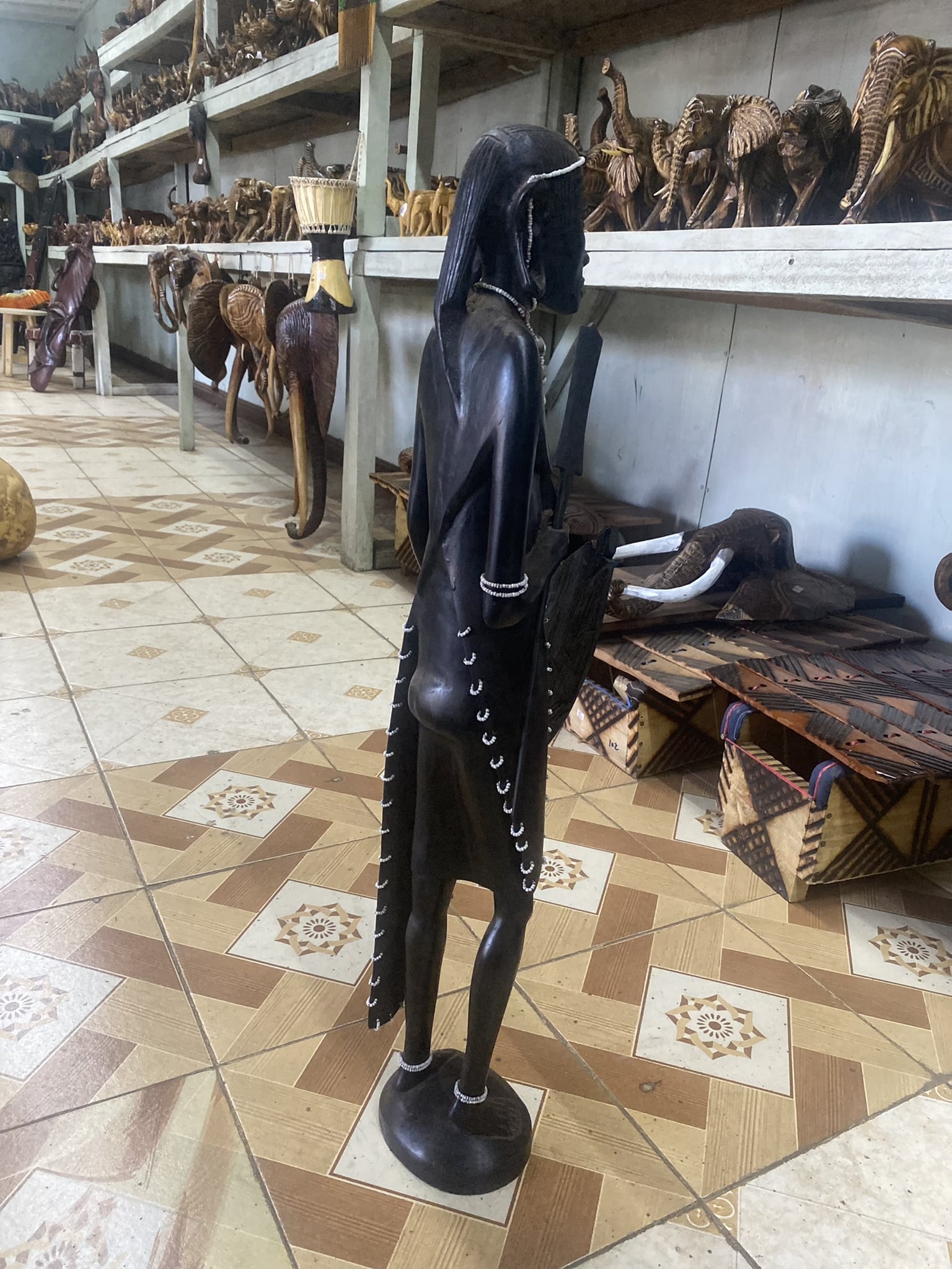 wooden black warrior 2