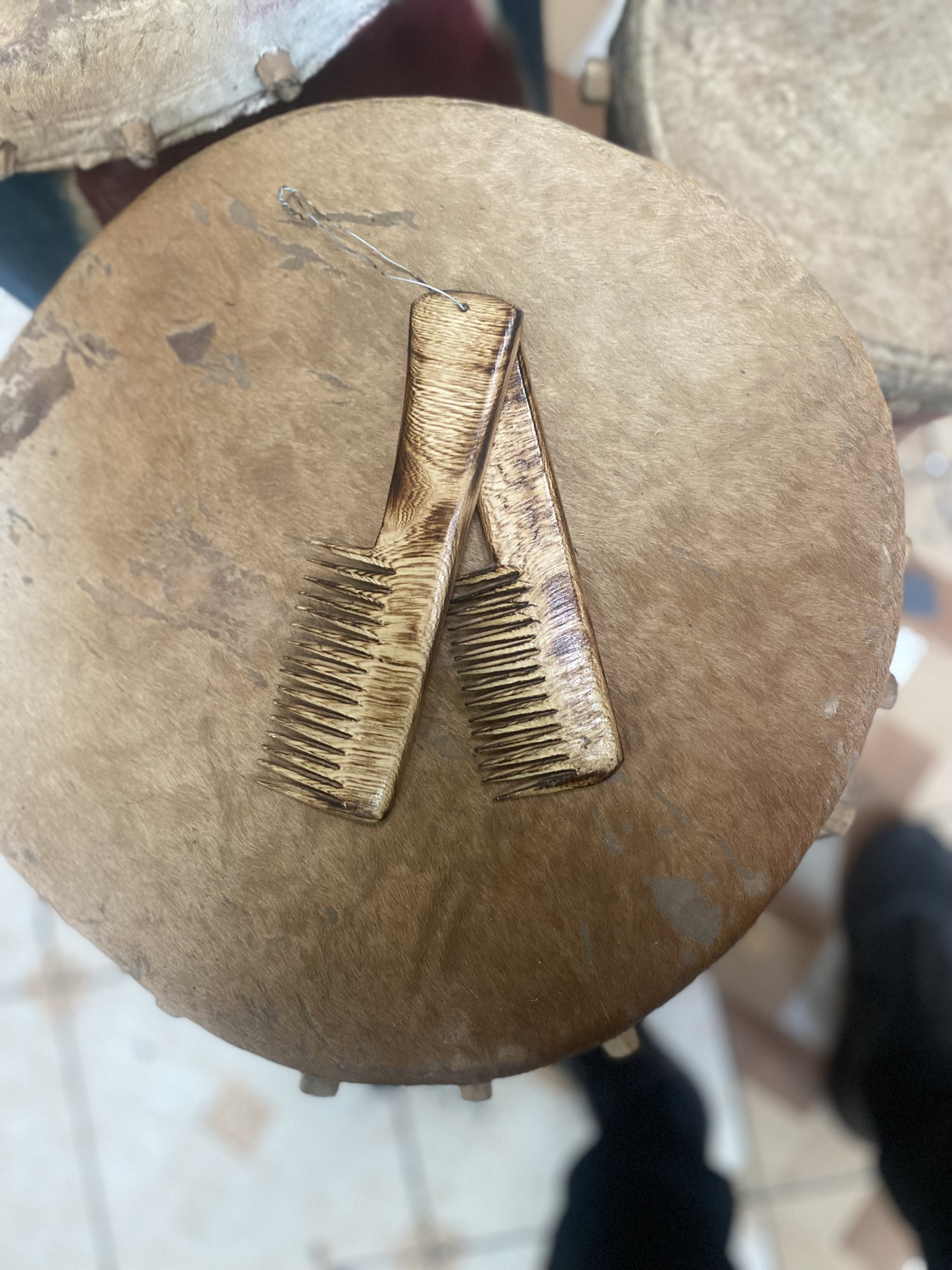 wooden combs