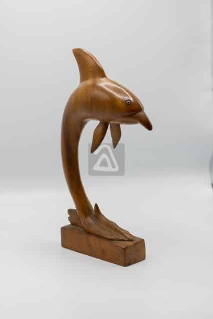 wooden dolphin 2