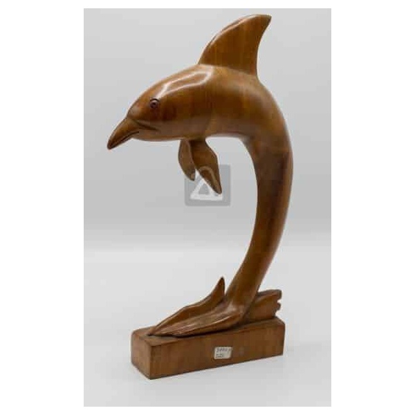 wooden dolphin