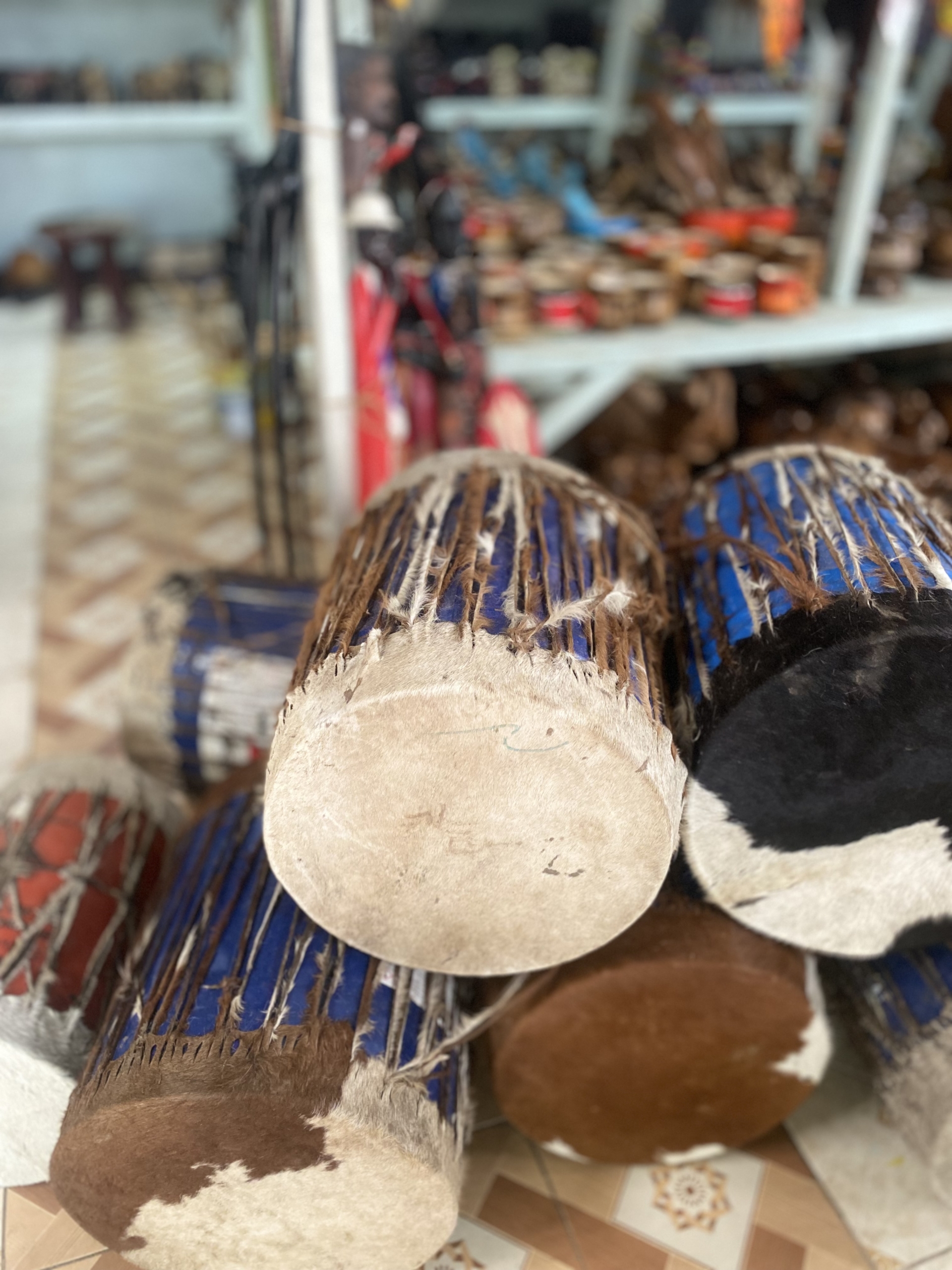 wooden drum medium