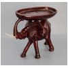 wooden elephant carying tray 2