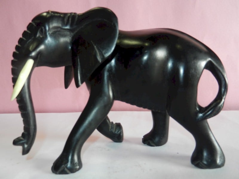wooden elephant