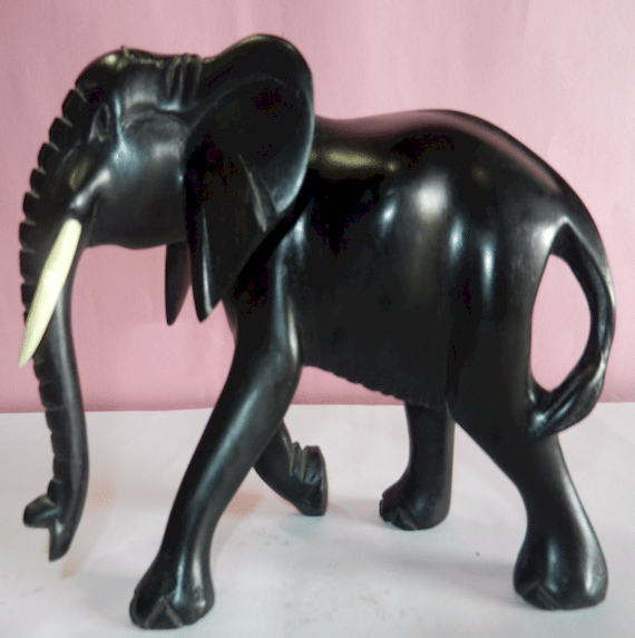 wooden elephant