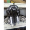 wooden elphant head mask 2