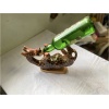 wooden giraffe shaped whiskey bottle holder 2