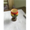 wooden goblet ethiopian flag