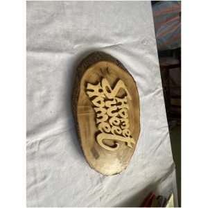 wooden home sweet home wall sign