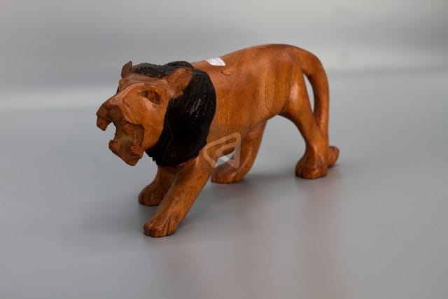 wooden lion 2