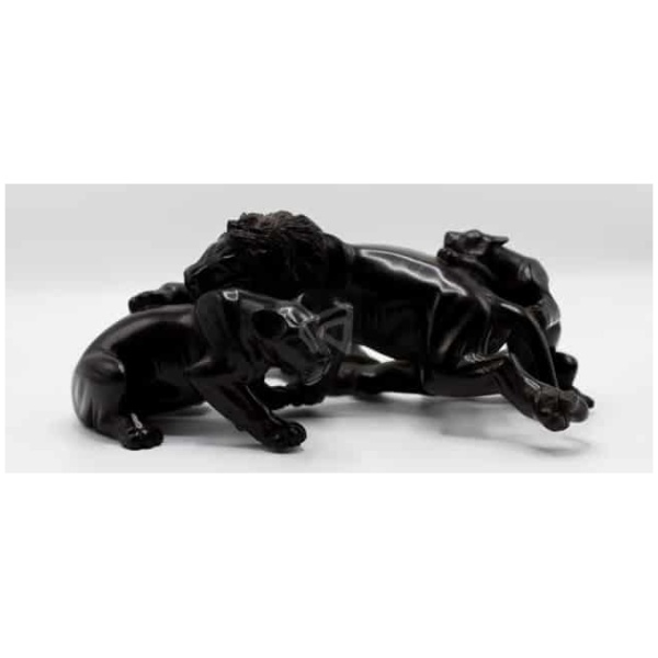 wooden lion pride