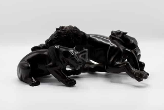 wooden lion pride