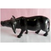 wooden pig