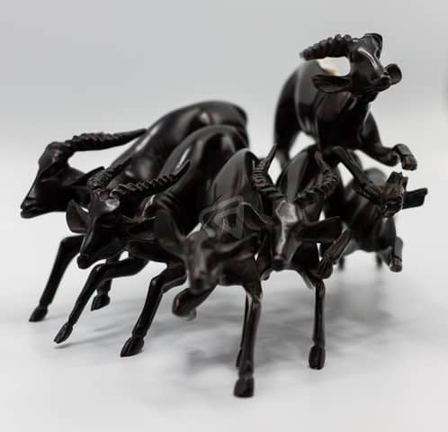 wooden runninf herd
