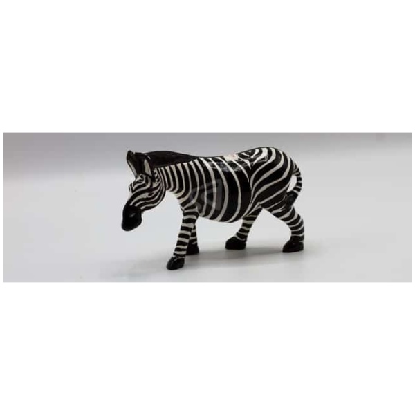 wooden zebra