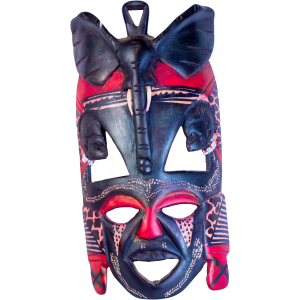 Handcrafted Elephant Face Mask 2